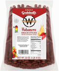 Weaver’s Habanero Snack Sticks (44 spicy 7 beef and chicken snack sticks per 22oz bag)