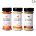 Jack Stack Barbecue Dry Rub Seasoning Variety Pack - All Purpose Steak Poultry &amp Meat Seasonings - Kansas City Spice 3 Pack - for Chicken Steak Ribs Vegetables Seafood and More (7oz Each)