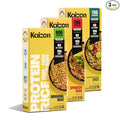 Kaizen Low Carb Keto Rice Variety Pack - High Protein (20g) Keto Friendly Gluten-Free Plant-Based Made with High Fiber Lupin Flour - 8 ounces (Pack of 3)