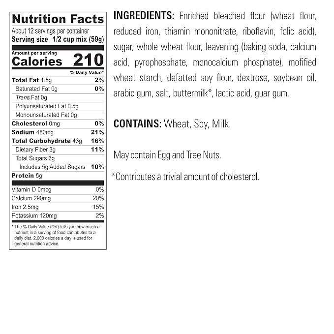 Krusteaz Pancake Mix 28.4 Ounce (Pack of 3)