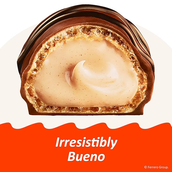 Kinder Bueno Dark Chocolate Bars with Creamy Hazelnut Filling Bulk 30 Count Chocolate Candy Bars for Game Day Football Party Supplies Snacks for Adults 2 Per Pack 1.5 oz Per Pack