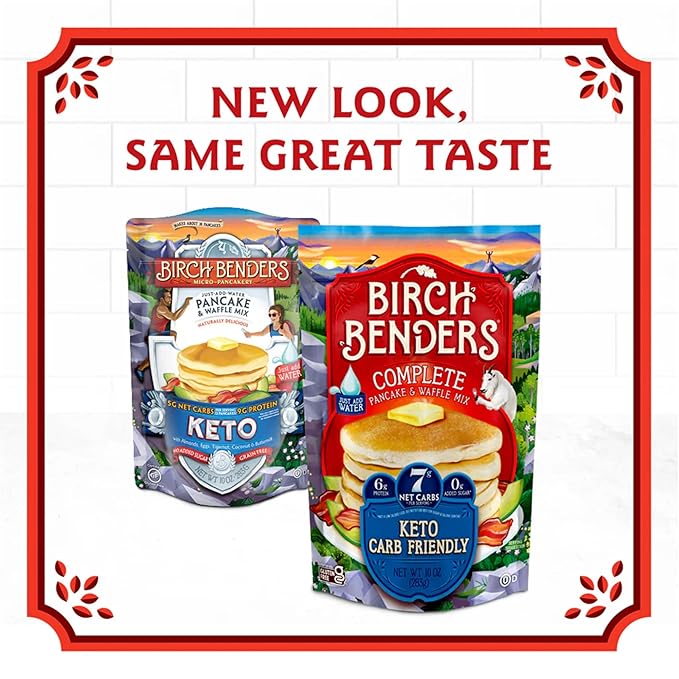 Birch Benders Keto Pancake and Waffle Mix 10 oz. (Pack of 4)
