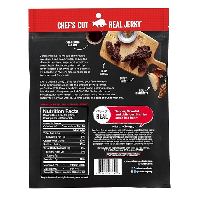 Chefscut Jerky Beef Orgnl