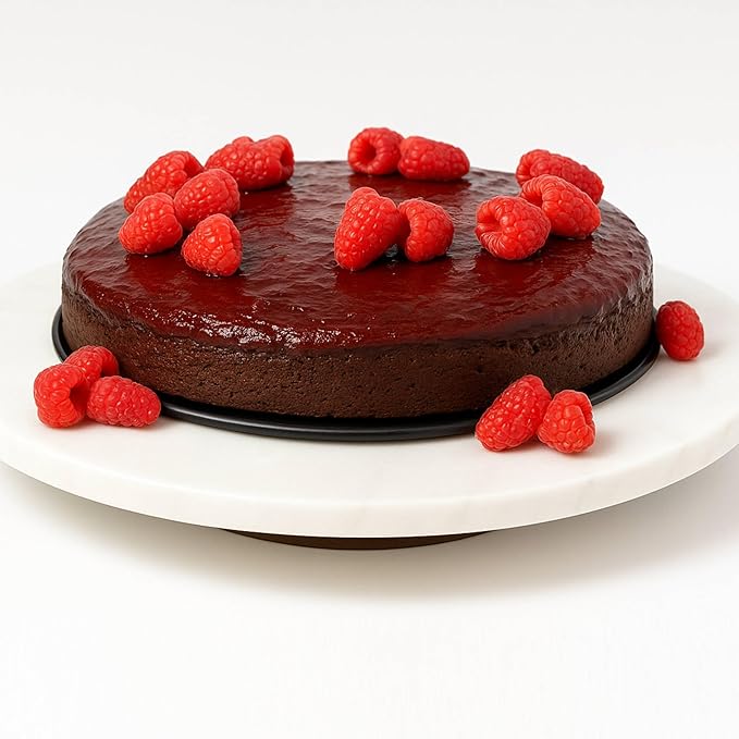 ANDY ANAND CHOCOLATIER Luxurious Sugar-Free Raspberry Chocolate Truffle Cake 9 Handcrafted with Real Chocolate &amp Cream Perfect for Desserts Lovers (2.8 lbs)