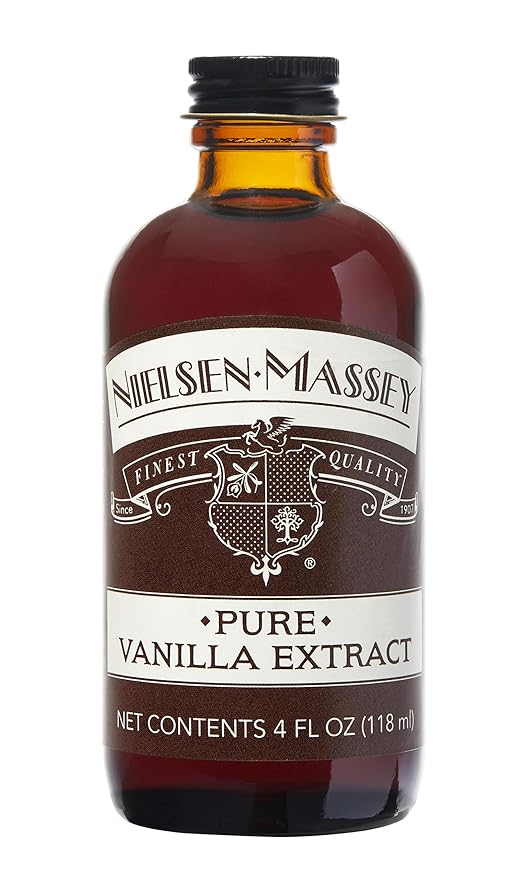 Nielsen-Massey Pure Vanilla Extract for Baking and Cooking 4 Ounce Bottle