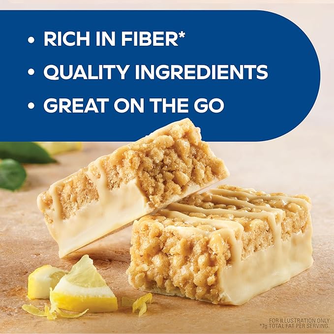 Atkins Lemon Flavored Snack BarHigh Protein BarLow Sugar and Low CarbKeto Friendly SnackGluten FreeHigh in FiberMade with Real Almond Butter16 Count (Pack of 2)
