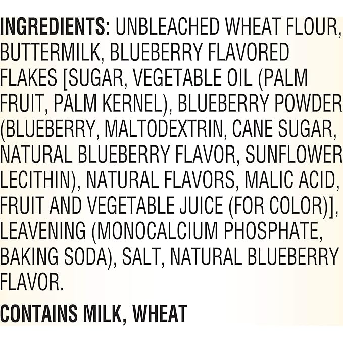 Maple Grove Farms Pancake &amp Waffle Mix Blueberry 24 Ounce (Pack of 6)