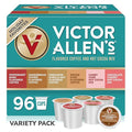 Victor Allen's Coffee Holiday Favorites Coffee &amp Hot Cocoa Variety Pack 96 Count Single Serve Cups &amp Coffee Pods for Keurig K-Cup Brewers