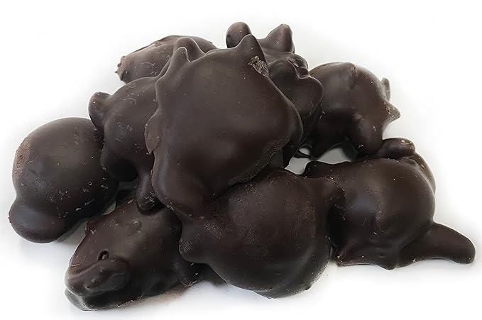 Gourmet Cashew Caramel Clusters with Dark Chocolate by It's Delish 1 lb Bulk Bag