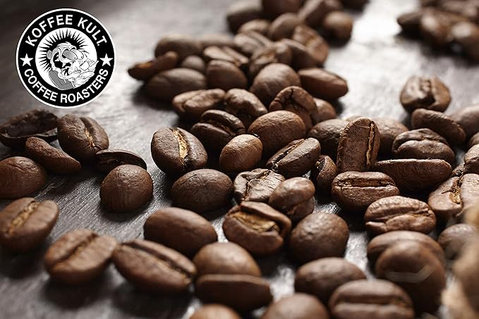 Koffee Kult Colombian Medium Roast Coffee Ground Beans 100% Single Origin Colombia Arabica Whole Bean (Ground 12oz)