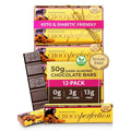 ChocoPerfection Dark Almond Sugar Free Chocolate Gift Box of 12 50g Bars