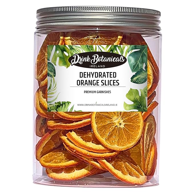 Dried Orange Slices (150G) &amp Dried Passion Fruit Slices (95G) Combo Pack for Cocktails Drinks Baking &amp Desserts