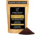 Lunar Eclipse Espresso - Freshly Roasted After Your Order – Specialty Grade Low Acid Artisanal Dark Roast Drip Ground Coffee No Bitterness Ethically Sourced 12OZ Compostable Bag