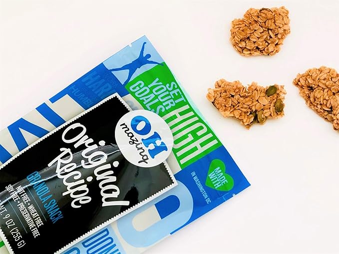 Oh-Mazing Granola Snack Gluten-Free Nut-free No Soy No Preservatives Small Batch 3 Count 9 oz Bags (Mixed Variety)