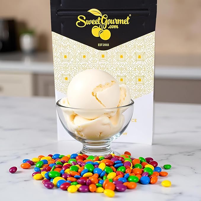 SweetGourmet Rainbow Candy Coated Chocolate Sunflower Seeds Milk Chocolate Gluten-Free 2 Pounds