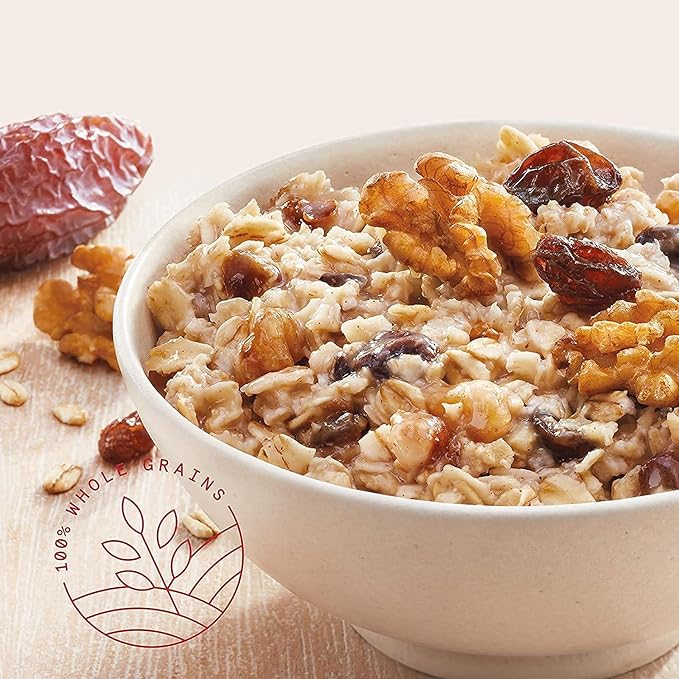 Quaker Instant Oatmeal Raisin &amp Spice Breakfast Cereal 10 count  1.51 oz Packets Per Box (Pack of 4)