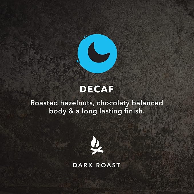 Kicking Horse Coffee Decaf Swiss Water Process Dark Roast Whole Bean Certified Organic Fairtrade Kosher Black 35.274 Oz Pack of 6