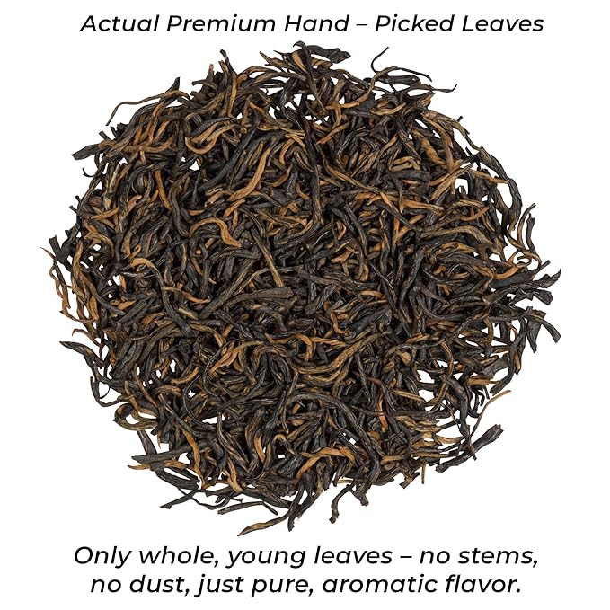 Imperium Lapsang Oolong Tea Loose Leaf (4oz) Hand-Picked Premium Oolong Brews 100 Cups Naturally Bold Beverage Robust Smoky Flavor Deep Aroma Comforting Smooth Finish Energizing Experience