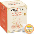 Cha4TEA 36-Count Earl Grey Tea Pods Compatible with Keurig K-Cup Bold Black Tea with Bergamot Flavor