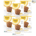 Simple Mills Almond Flour Baking Mix Banana Muffin &amp Bread Mix - Gluten Free Plant Based Paleo Friendly 9 Ounce (Pack of 6)