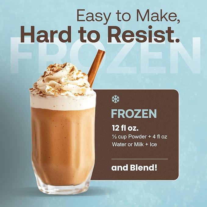 Dr. Smoothie Café Essentials Classic Chai – No Artificial Colors Flavors or Sweeteners – Shelf Stable – 62mg of Caffeine per Serving – Great for Hot Iced &amp Frozen Frappes (3.5 lb Bag 26 Servi