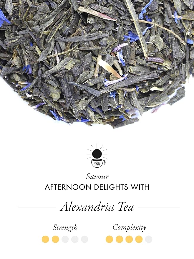TWG Tea | Alexandria Tea | Green Tea | Spearmint &amp Spices | Haute Couture Tin 100g | Gift Set