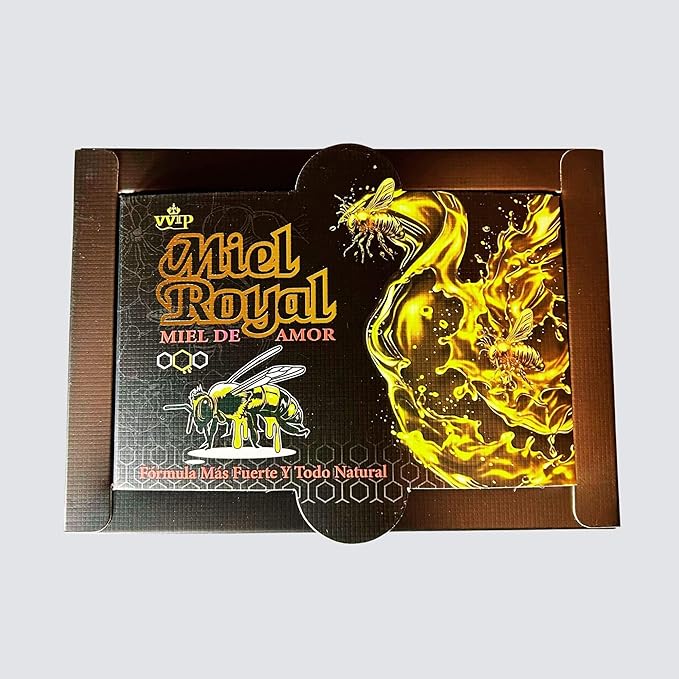 Miel Royal Extreme VVIP (Miel de Amor) Organic Raw Honey 12 Sachets of 20g each