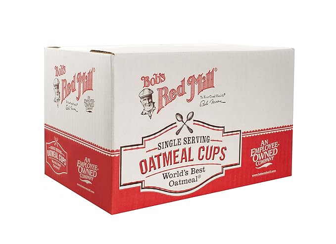 Bobs Red Mill Blueberry Hazelnut Oatmeal Cup 2.5 Ounce (Pack of 12)