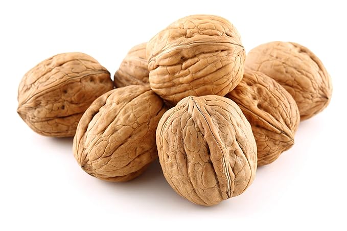 Anna and Sarah Walnuts in Shell Jumbo Fresh Buttery Taste Easy to Crack California Chandler Natural Shells Not Bleached 5.5 Lbs
