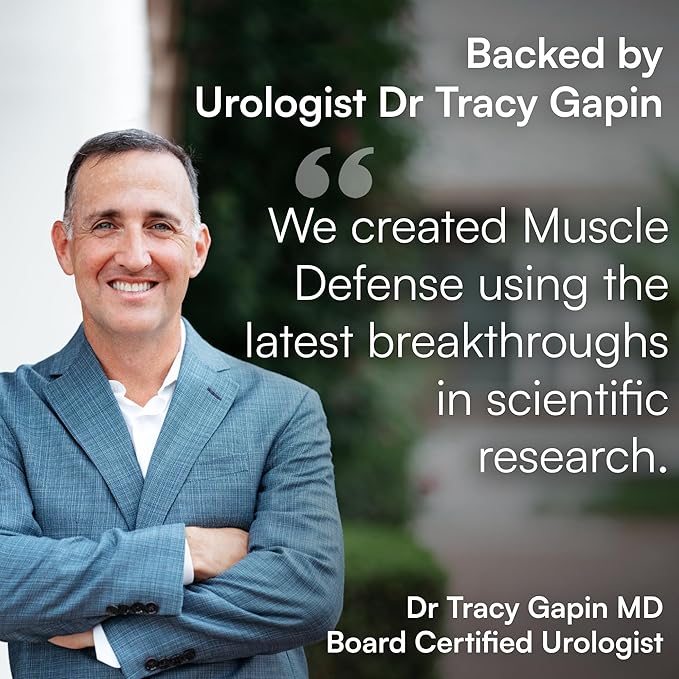 ApexLabs Apex Muscle Defense by Dr. Tracy Gapin — Hydrolyzed Whey Protein Blend with HMB Leucine Ursolic Acid &amp Velositol — Supports Lean Muscle Growth Strength &amp Recovery Vanilla