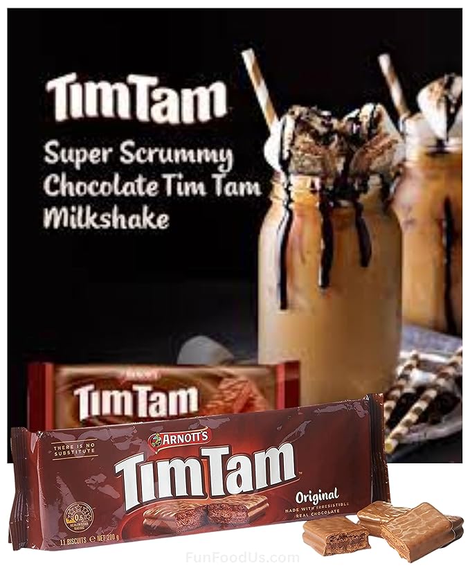 Sampler Tim Tam Choc Cookie Biscuits (Value 3 Packs) Original Choc Extra Chocolaty Dark Mint Aussie Made &amp Loved