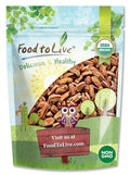 Food to Live Organic Pecan Pieces 3 Pounds Raw Chopped Pecans Non-GMO Unsalted Unroasted Kosher Shelled Kosher Vegan Sirtfood Bulk. Keto-Friendly. Good Source of Iron and Calcium.