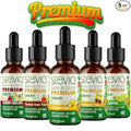 Stevia Intl (Pack of 5) Refreshers Bundle with 5 Flavors. Stevia Liquid Drops. Naturally Sweet Non-Bitter No Sugar Added 0 Carb 0 Calorie Non-GMO Vegan Diabetic &amp Keto Friendly (1oz)