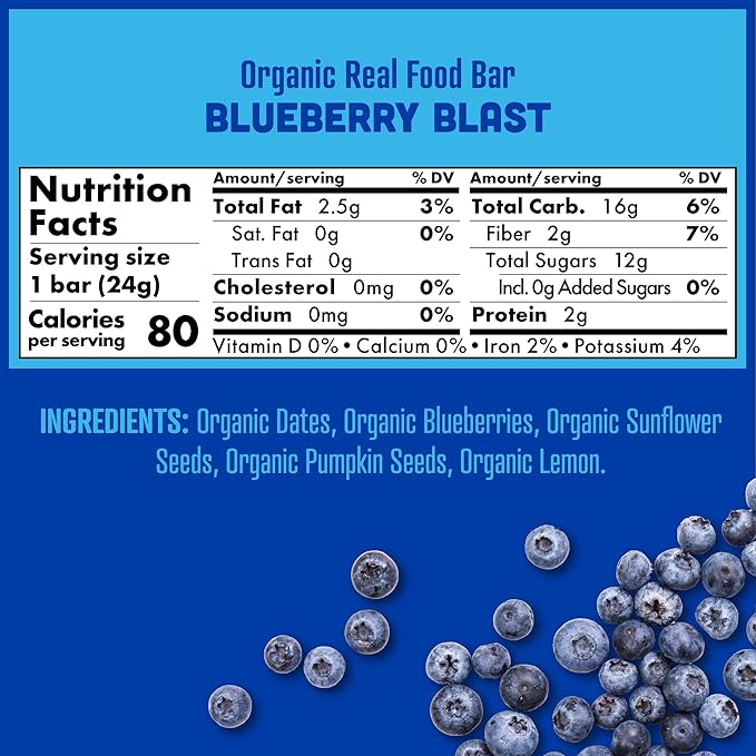 Generic Sk.out Bar Kids Blueberry 5.1 oz (Pack of 6)