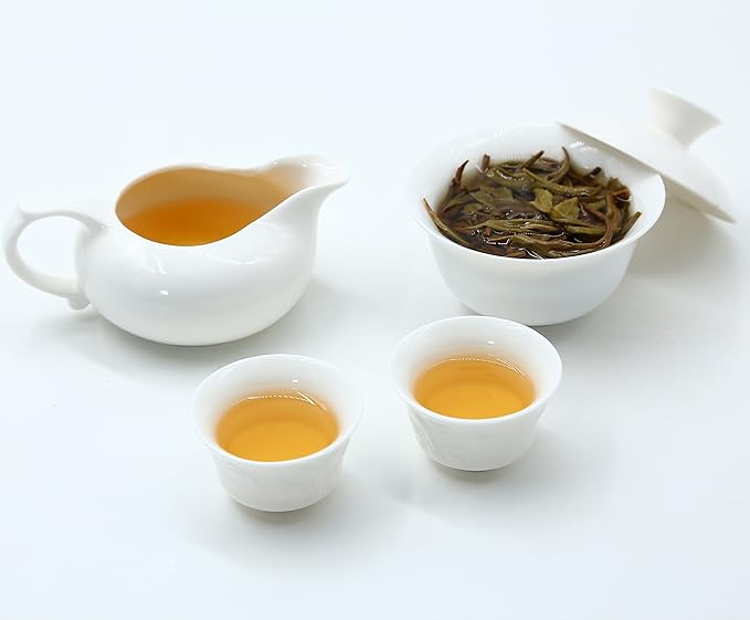 Yunnan Pu'er Tea 357 Grams Raw (Luo Shui Dong) Raw PU'ER Aged Fermented Puerh Tea Chinese Sheng Black Tea for Daily Drink and Gift