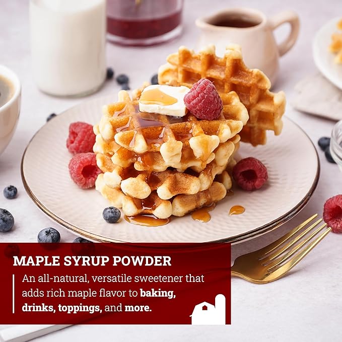 Hoosier Hill Farm Maple Syrup Powder 2LB (Pack of 1)