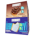 Legendary Foods 22 g Protein Pastry and Roll Bundle - Low Carb Meal Replacement Bar - Gluten Free Protien Snacks - Healthy Keto Snack Box - Low Sugar Energy Bars - Bariatric Diabetic Friendly 18 Pack