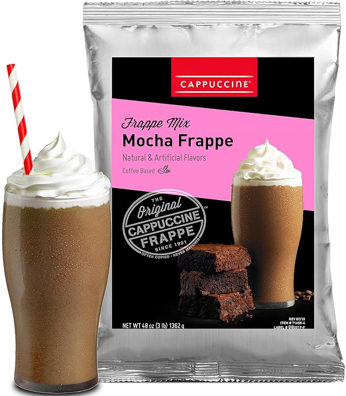 Cappuccine Mocha Frappe Mix 3 Pound (Pack of 1)