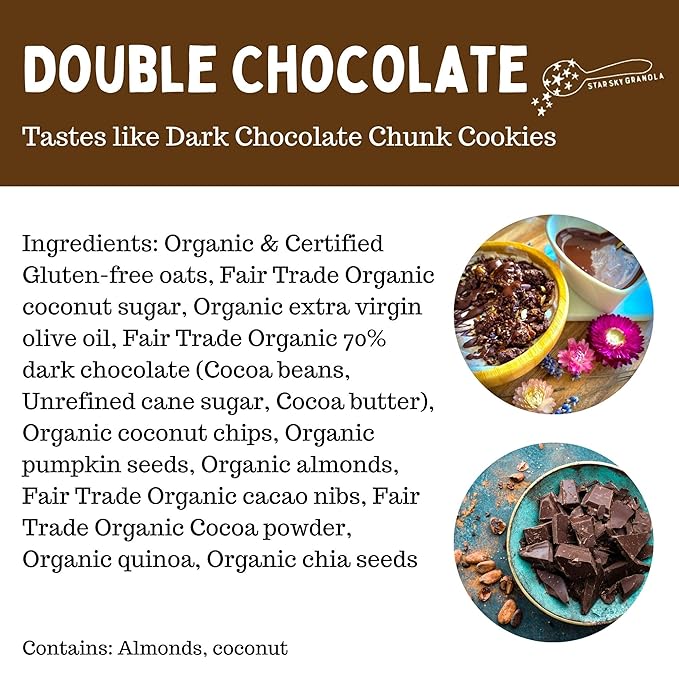 Star Sky Granola Pack of 5 (DOUBLE CHOCOLATE GRANOLA)