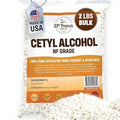 Cetyl Alcohol NF Grade (2 lbs / 32 oz) 100% Pure Extracted from Coconut &amp Palm Oils. Premium Granules Cetyl Alcohol for Lotion Making Creams Scrubs Shampoos Conditioners Moisturizers | 2 Poun