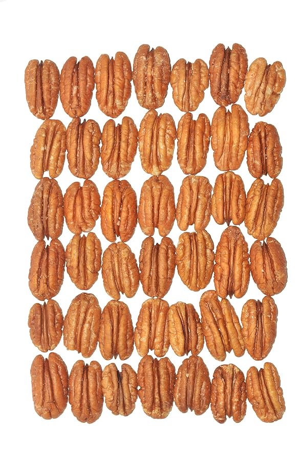 Pecan Halves Bundle – 2 lb + 5 lb Bags (7 lbs Total) | Fresh Premium Conventional Pecans | Bulk Natural Nuts for Baking Snacking &amp Cooking