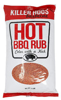 Killer Hogs HOT BBQ Rub Championship Grill Seasoning for Beef Steak Burgers Pork and Chicken 5 lb Bag