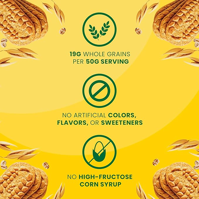 belVita Breakfast Bars Biscuits Golden Oat 30 Total Packs 6 Boxes (4 Biscuits Per Pack)