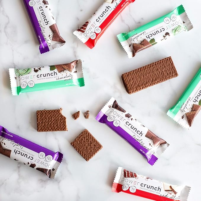 Power Crunch Original Protein Bars Variety Pack All 14 Delicious Flavors High Protein Energy Snack 1.4-Ounce Bars (Pack of 14)