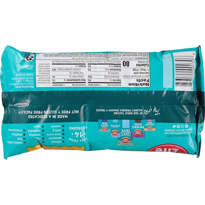 Enjoy Life Baking Chocolate Semi-Sweet Mini Chocolate Chips Gluten Free School Safe Non GMO Dairy Free Soy Free Vegan Nut Free Chocolate 12 Bags (10 oz) Bulk Chocolate