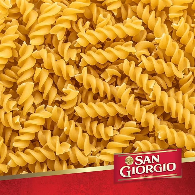 San Giorgio Rotelle Pasta 12-Pack (16 oz Each) – Classic Wheel-Shaped Pasta for Fun &amp Flavorful Dishes