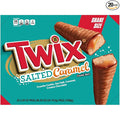 Twix Salted Caramel Chocolate Cookie Candy Bars Share Size Party Candy Milk Chocolate Bulk Box 56.4 Oz 20 Count Bulk Candy Box