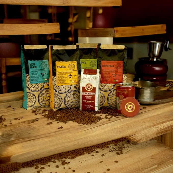 Buonissimo Italian Wood Roasted Coffee Blend - Antica Tostatura Triestina - 2.2 Pound