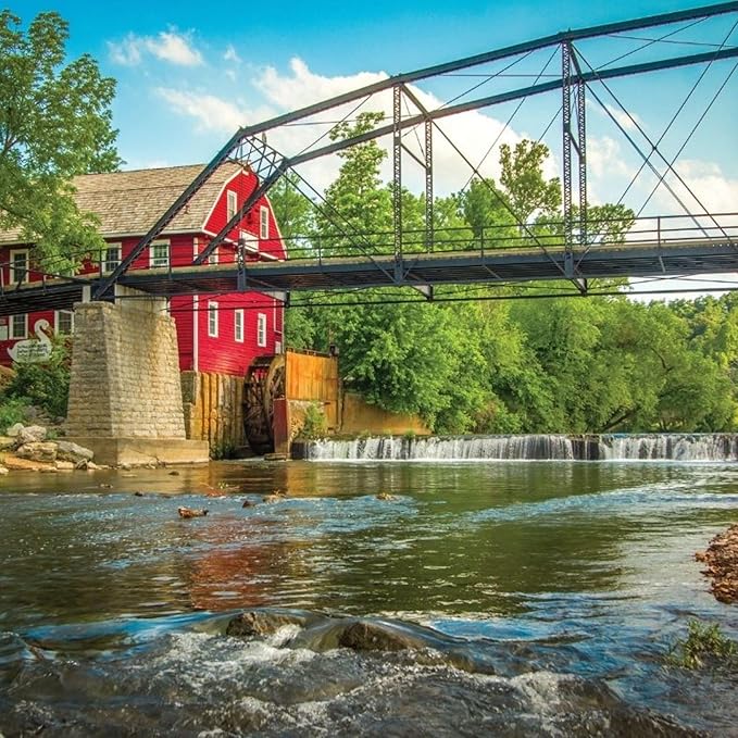 War Eagle Mill Organic Pecan Cinnamon Whole Grain Pancake &amp Waffle Mix 22 oz Bag (2 Pack)