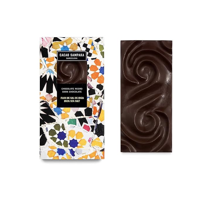 CACAO SAMPAKA FLOR DE SAL DE IBIZA CHOCOLATE BAR 2.64 OZ
